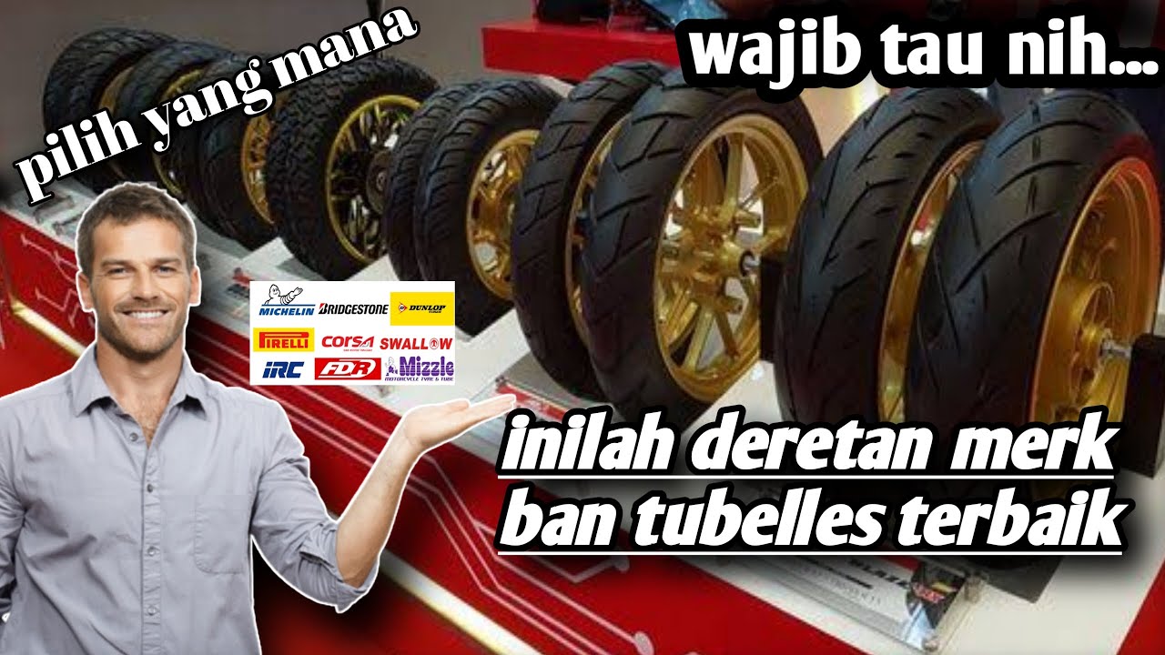 Rekomendasi Ban Motor Tubeless Terbaik Daya Tahan Kuat Cengkeraman