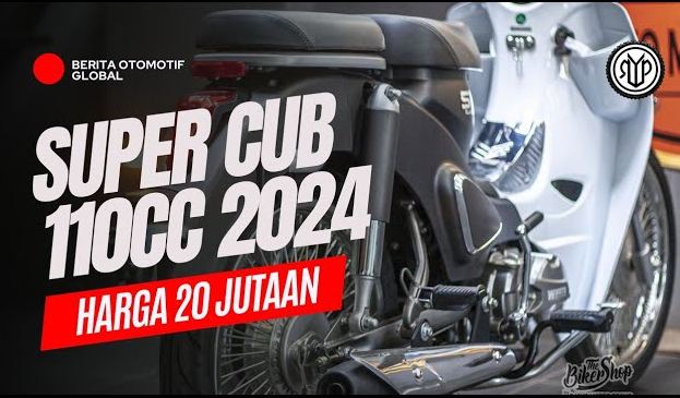 Idola Baru! Motor Bebek Klasik ala Super Cub 110 Resmi Mengaspal di Indonesia! Mesin 110 CC, Fitur Modern