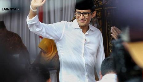 Ini Jadwal Sandiaga Uno di Bengkulu