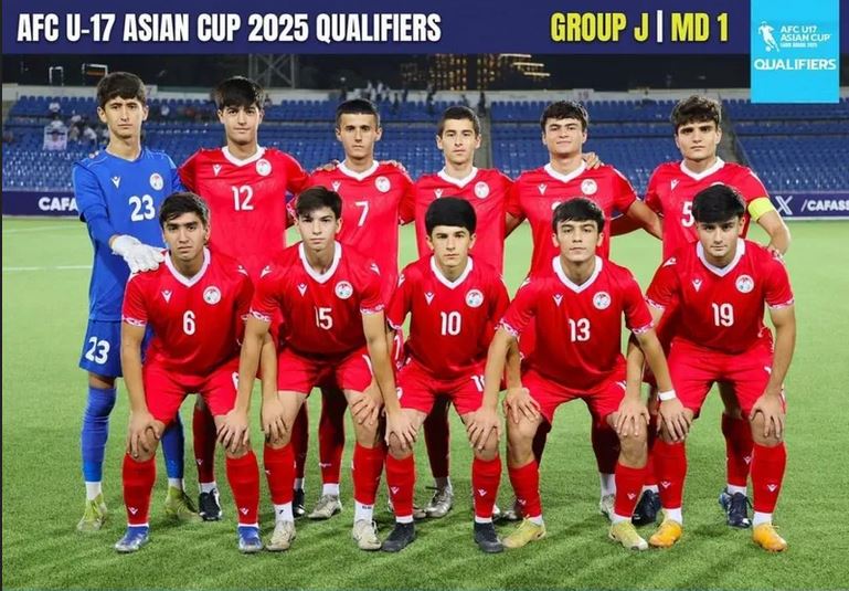 Hasil Kualifikasi Piala Asia U-17 2025! Tajikistan Hajar Guam 33-0, Nazriev Cetak 14 Gol