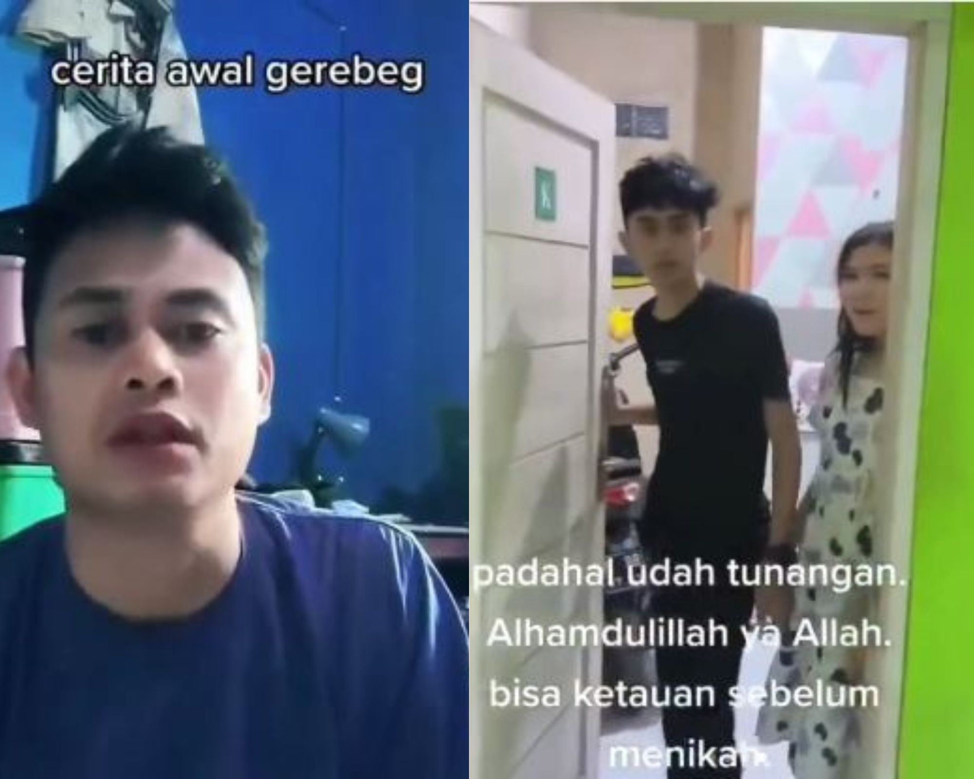 Viral, Video Pria Gerebek Tunangannya Bersama Pria Lain di Kamar Kos: Alhamdulillah Ya Allah Ketahuan Juga