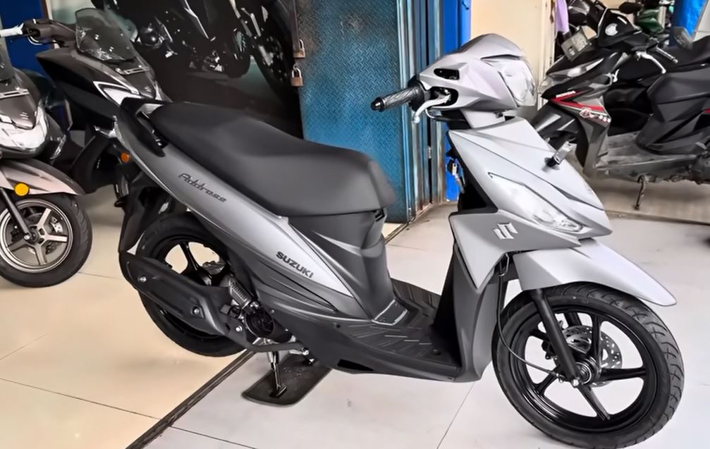 Suzuki Address 2025 Masih Diproduksi, Hadir dengan Warna Matte Grey