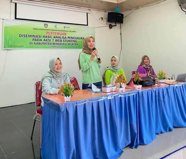 Kasus Stunting di Bengkulu Selatan, Dinas Kesehatan Lakukan Desiminasi Analisa Pengukuran Stunting