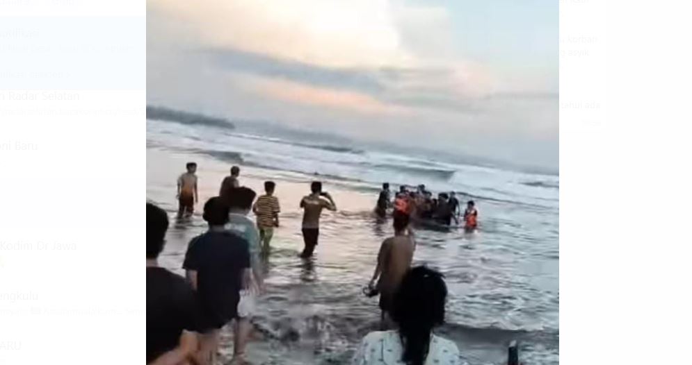 Tenggelam di Pantai Kaur, Murid SD Meninggal Dunia