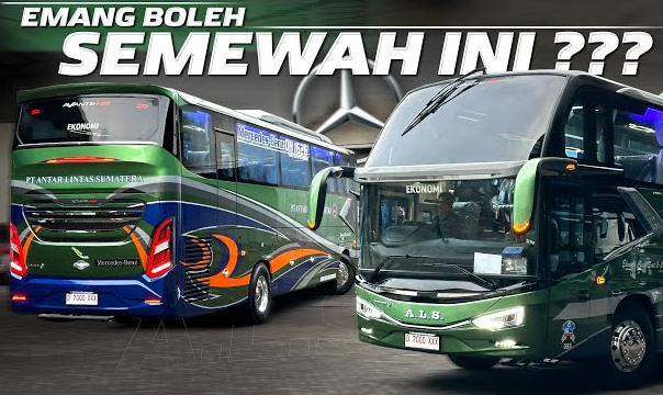 Bus Baru ALS Padang Sedempuan–Bogor Semakin Mewah, Usung Mesin Marcedes Benz 1626 Euro 4