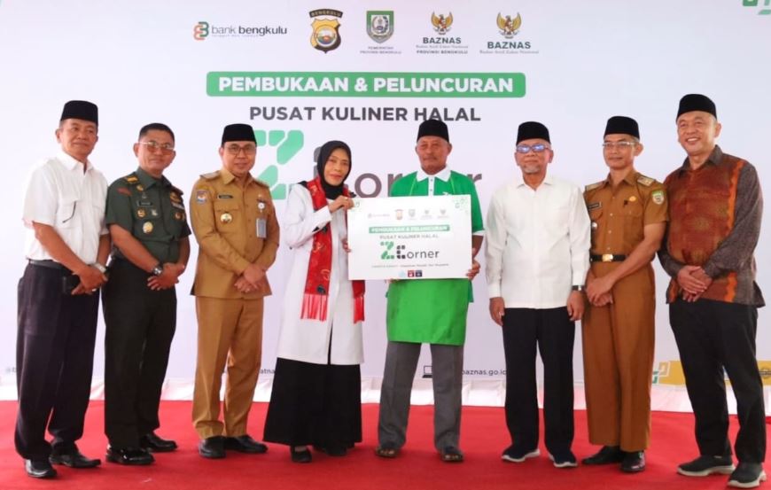 Pemprov dan Baznas Luncurkan Pusat Kuliner Halal di Bengkulu