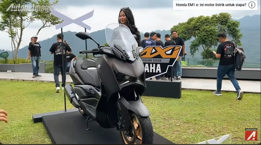 Pertama di Asia! Yamaha Xmax Tech Max Resmi Dirilis di Indonesia, Varian Tertinggi, Desain Eksklusif 