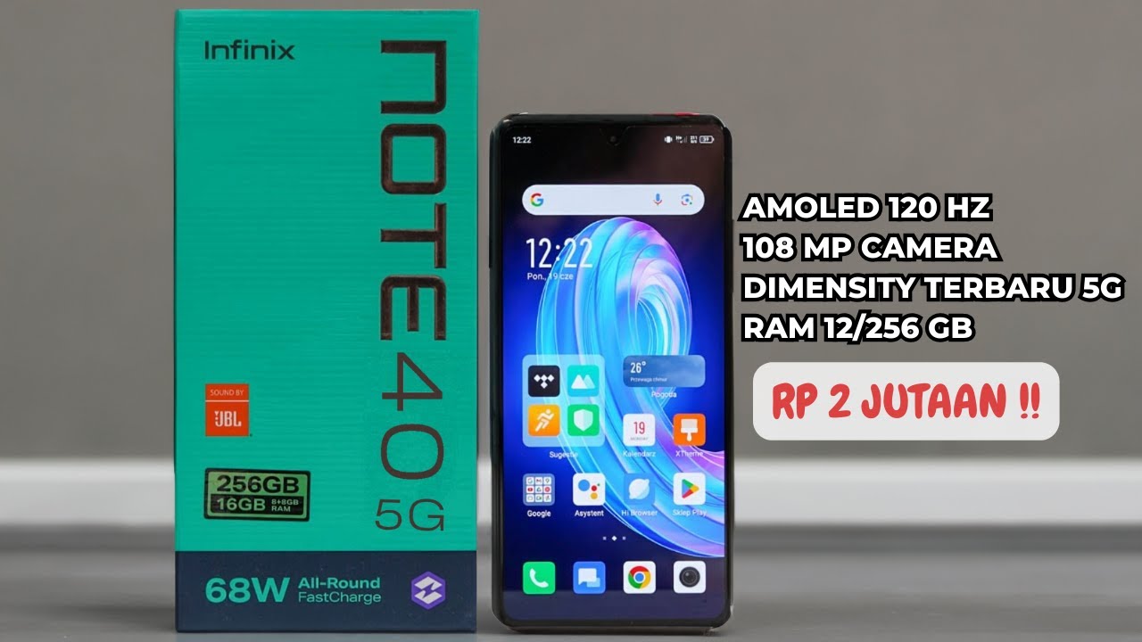 Review Infinix Note 40 5G yang Resmi Meluncur di Indonesia, Cek Harga dan Spesifikasinya