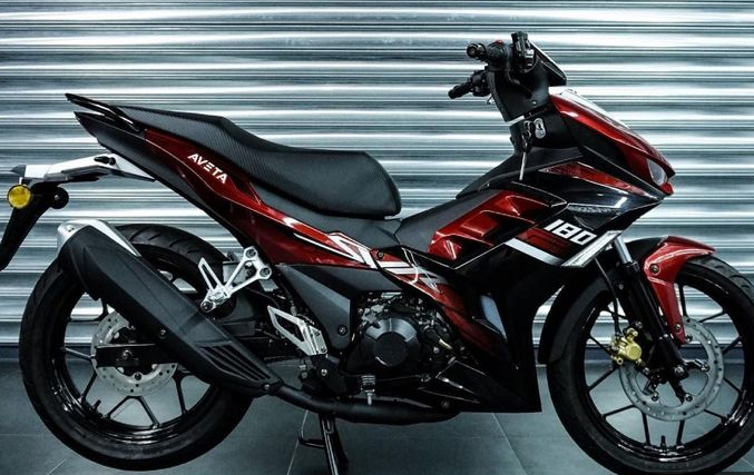  Aveta SVR180, Bebek Super dengan Kecepatan 160 KM/Jam, Rival Berat Yamaha MX 150