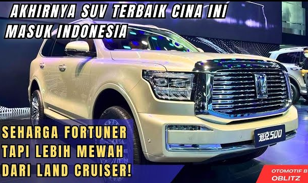  Cina Hadirkan Pesaing Land Cruiser Berteknologi HEV, Mampu Miring 30 Derajat Saat Off Road