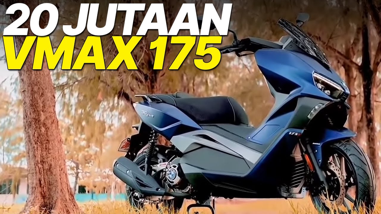 Skutik New V-Max: Mesin Lebih Tinggi dari Yamaha NMax, Siapkan Taklukan Honda PCX 