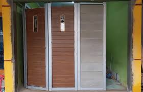 Bikin Sendiri Daun Pintu Baja Ringan dan PVC Plafon, Minimalis Tahan Air dan Anti Rayap