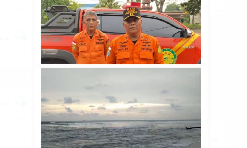 Perahu Pemancing di Bengkulu Karam Dihatam Ombak, Anak Tenggelam Ayah Selamat