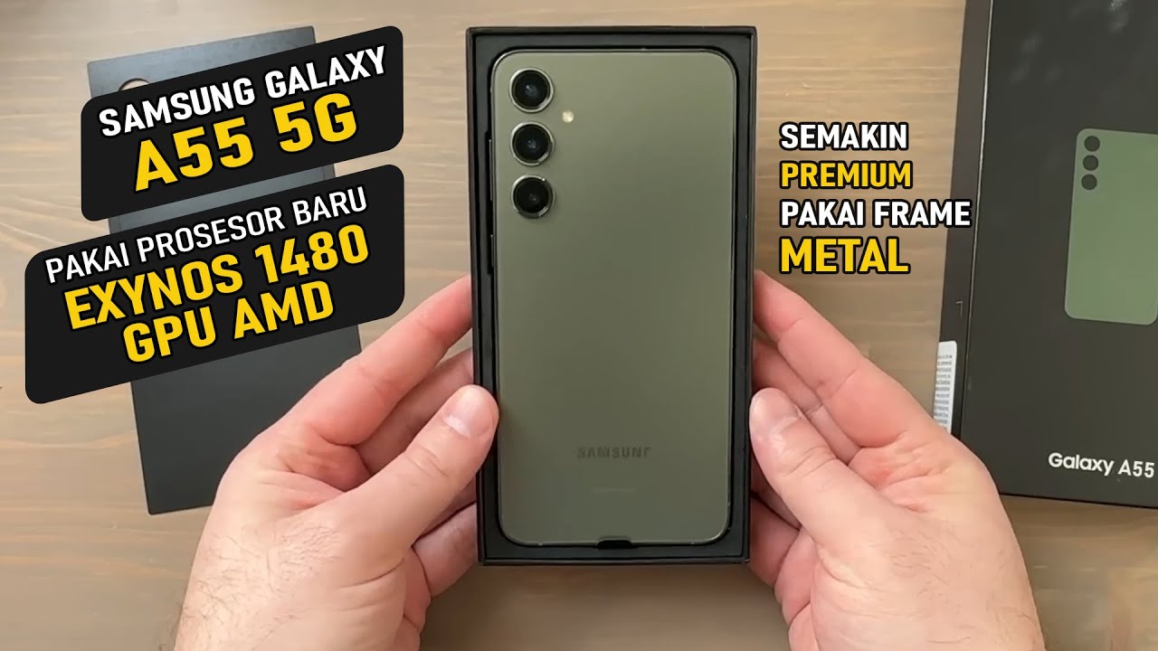 Samsung Galaxy A55 5G Resmi Hadir di Indonesia, Begini Speknya