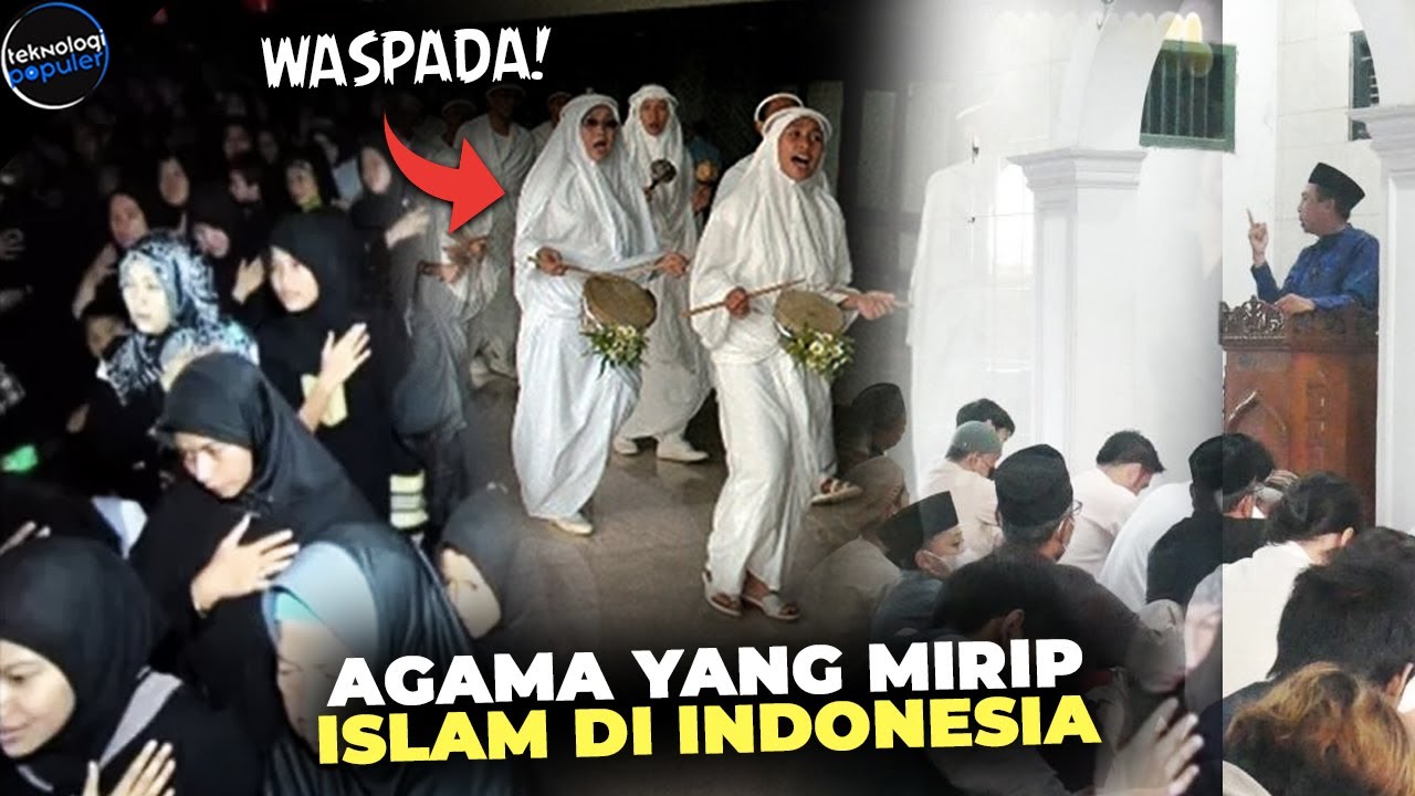 Jangan Terkecoh! 7 Kelompok Agama di Indonesia Ini Ternyata Bukan Islam, No 1 Mengubah Syahadat 