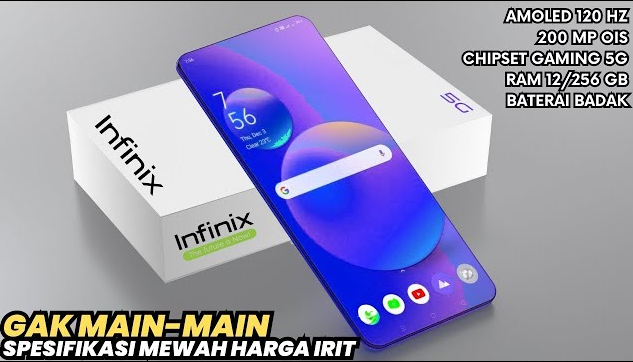 Infinix Siap Merilis Infinix Note 50 Pro, Cipset Gaming 5G, RAM 12/256 GB, Harga Murah Meriah