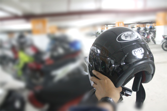 Helm Seharga Rp 1 juta Dicuri, Pelajar Lapor Polisi