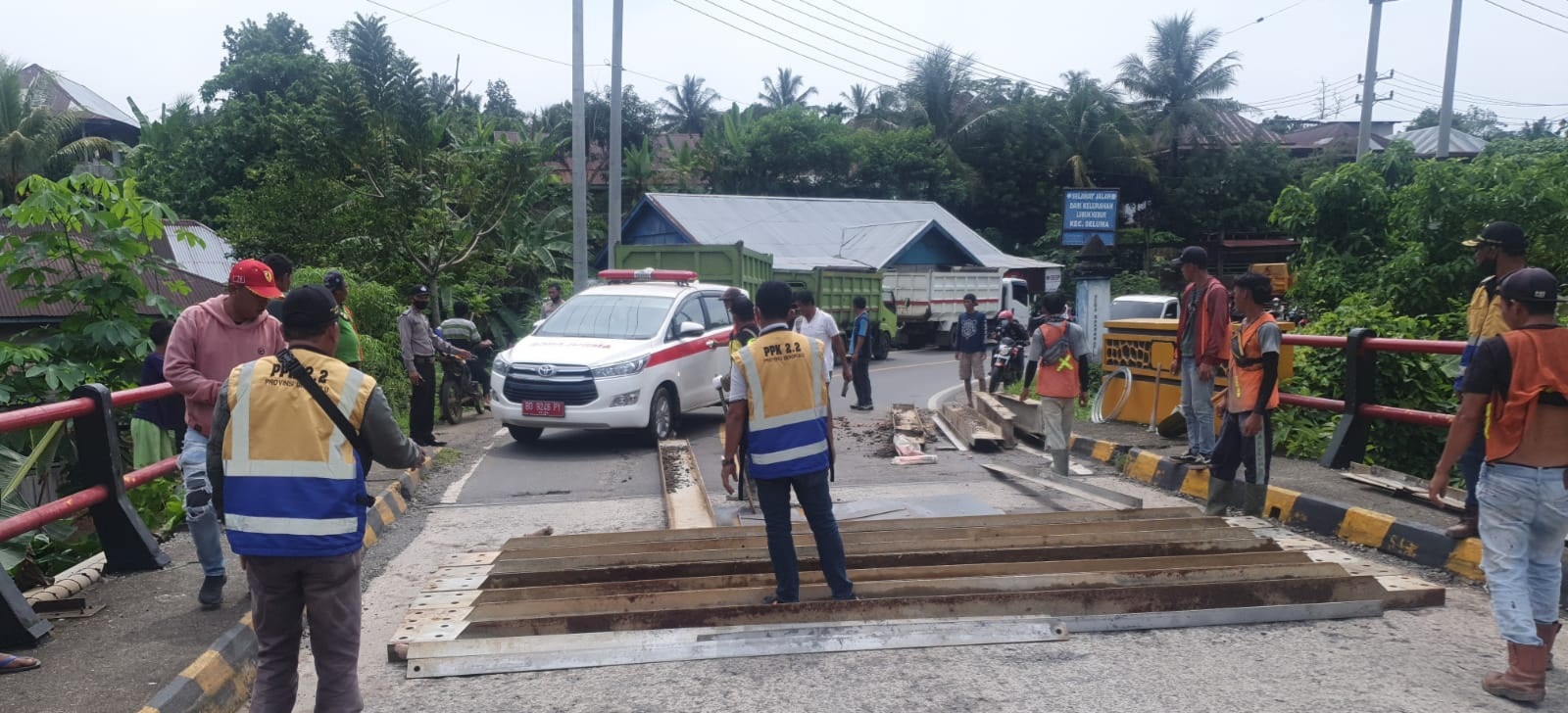 Ada Perbaikan, Jalan Seluma ke Bengkulu Ditutup Sejam