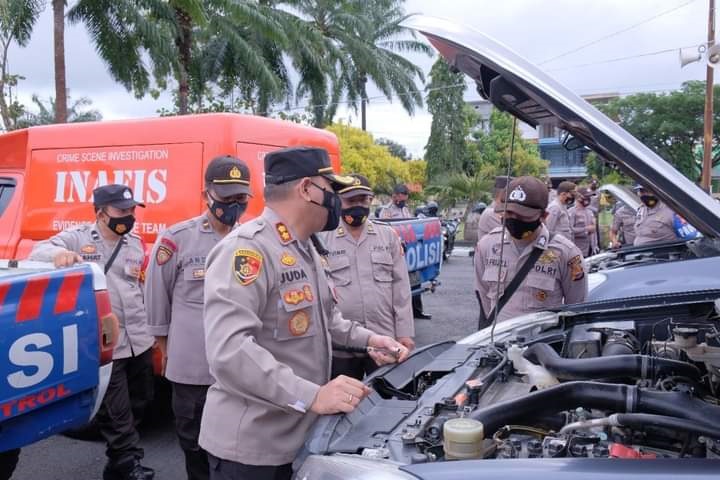 Kapolres BS Cek Senpi dan Randis Anggota