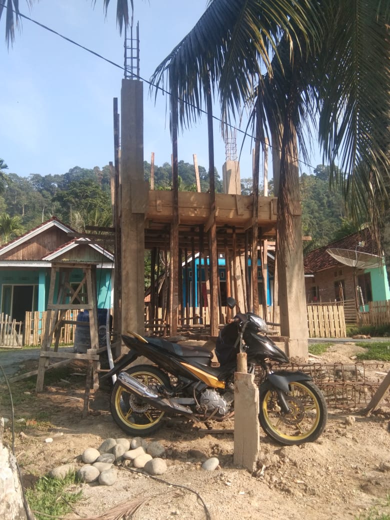 Desa Air Jelatang Bangun Sumur Bor, Untuk Penuhi Kebutuhan Warga