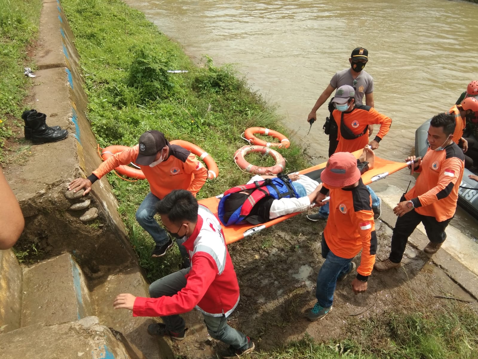 Siaga Bencana, Polres dan Tim Gelar Simulasi