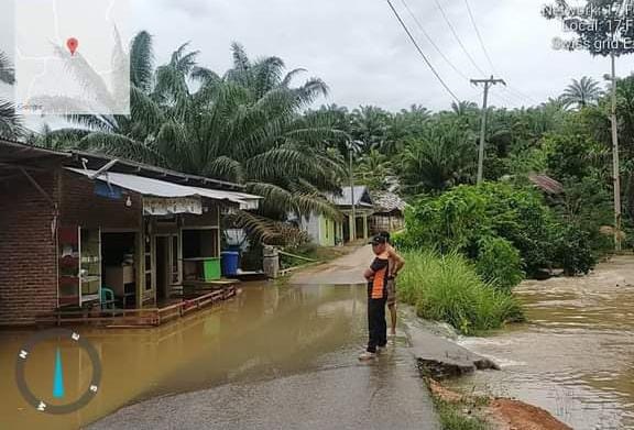 Sungai Selali Meluap, Belasan Rumah Kebanjiran