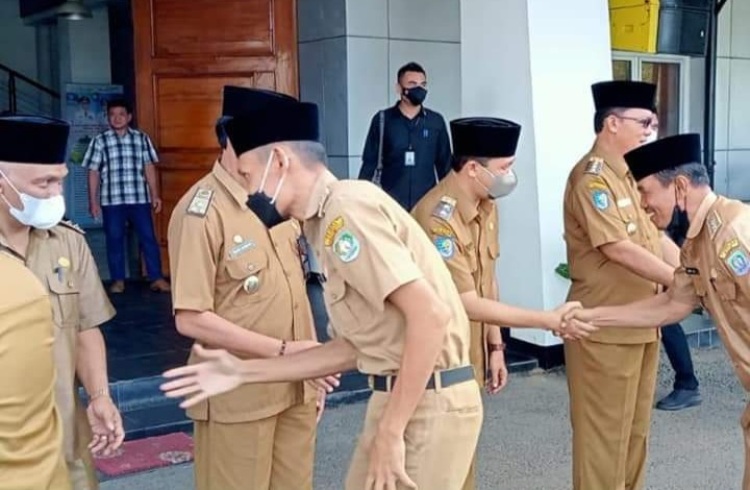 Hari Pertama Kerja ASN Kaur 90 Persen Hadir