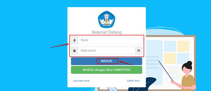 Ini Cara Membuat Akun SIM-PKB Guru