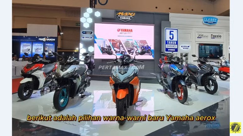 Yamaha Aerox Hadirkan Warna Baru Berfitur Makin Lengkap, Skutik Honda Mulai Gusar Nih