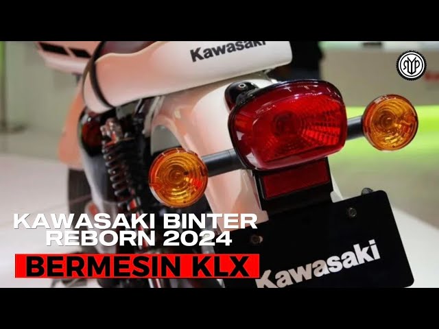 Geger! Kawasaki Rilis Binter Reborn, Desain Klasik Bermesin KLX, Percis Motor Inggris Era 60-an