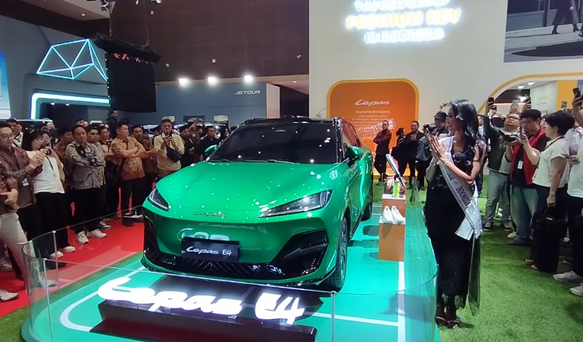 Pertama di Indonesia! LEPAS E4 Debut Global di IIMS 2026, SUV Listrik Konsep Bergaya Futuristis