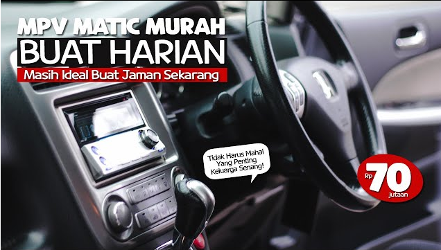 Rekomendasi MPV Matic Murah Untuk Harian, Harga Rp 70 Jutaan, Berikut Spesifikasi Lengkapnya 