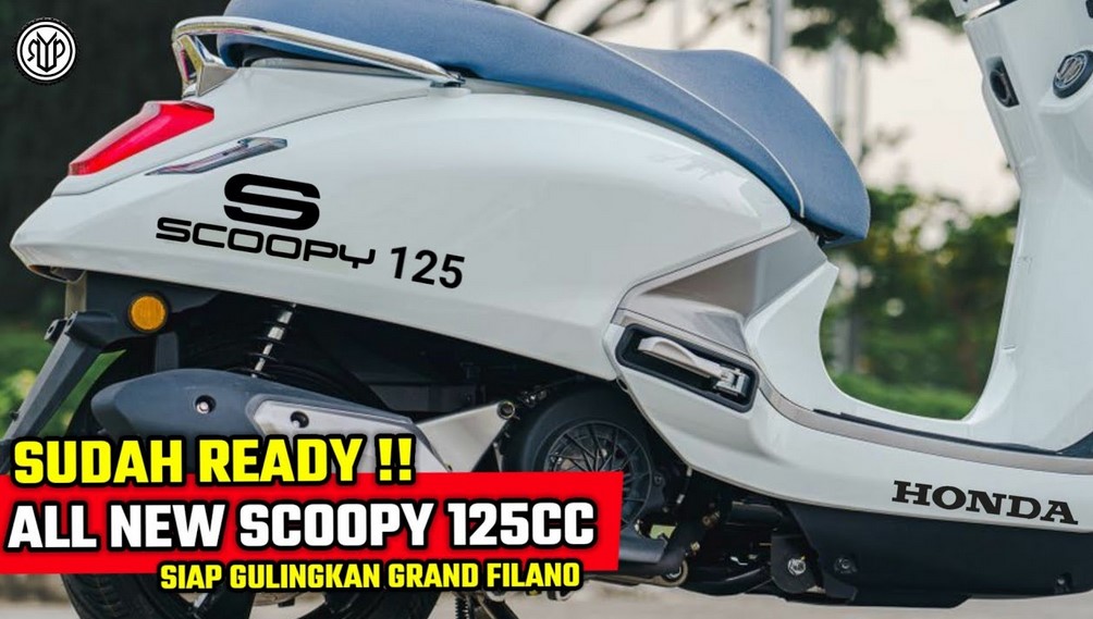 Januari 2024, Honda Scoopy Bermesin 125 CC Siap Mengaspal, Yamaha dan Suzuki Bakal Panik!