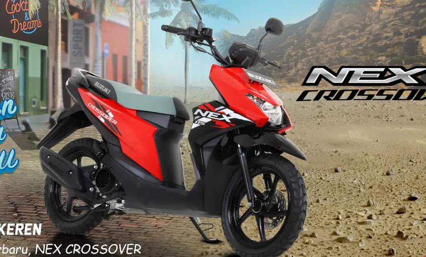 Suzuki Nex Crossover Jadi Pesaing Berat BeAT Street 2024, Mesin Berkualitas dengan Teknologi Terkini