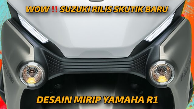 Suzuki Rilis Skutik Sporty Terbaru, Desain Mirip Yamaha R1, Begini Spesifikasi dan Harganya