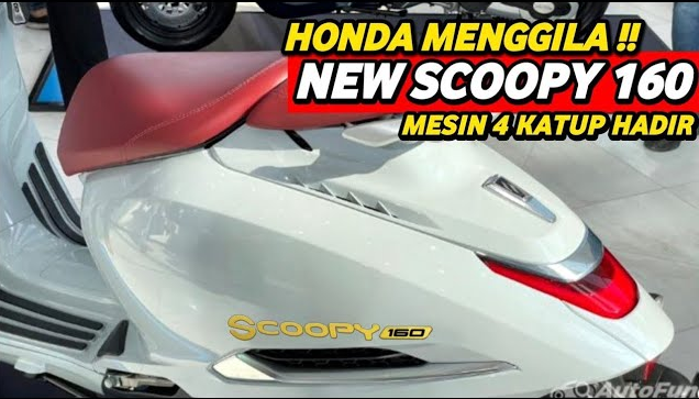 Honda Makin Agresif, Siap Luncurkan Scoopy 160 CC Desain Super Premium