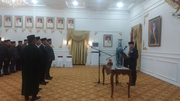 Hasil Lelang Jabatan Sekda Belum Keluar, Mantan Sekda Kaur Dilantik Jadi Penjabat Sekda Provinsi Bengkulu