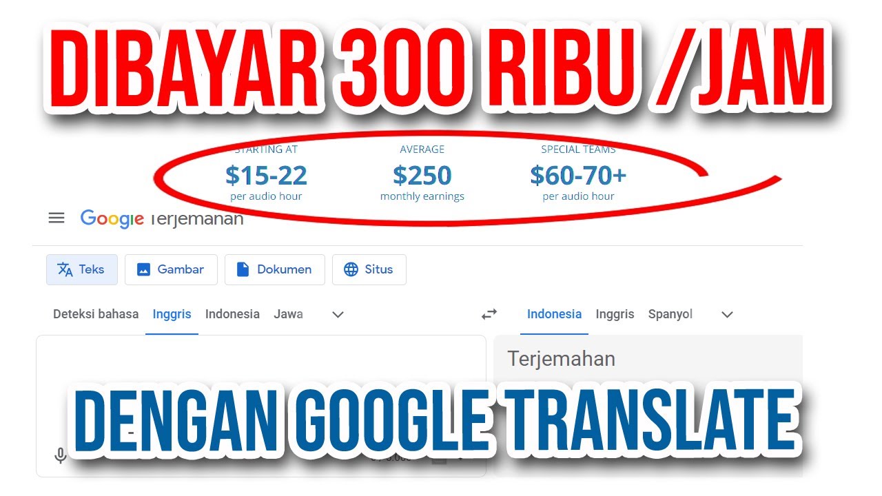 Dibayar Rp 300 Ribu Per Jam! Tugas Anda Cuma Menerjemahkan di Google Translate, Mau? Begini Caranya