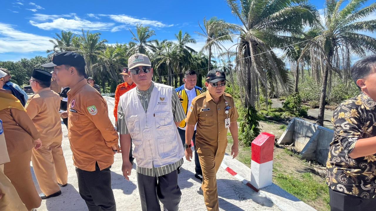 Pemprov Pastikan Jembatan Air Martan Segera Diperbaiki