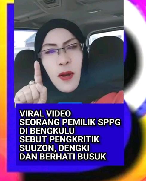 Wanita Pemilik SPPG Bengkulu Kritik Netizen yang Serang Program Makan Bergizi Gratis