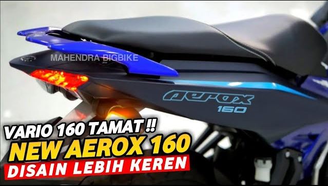 Muncul Desain Yamaha Aerox Terbaru, Mungkinkah akan Pukul Mundur Honda Vario 160?