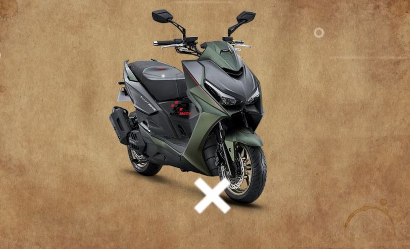 Motor Matic Kymco KRV 180i Segera Mengaspal di Indonesia