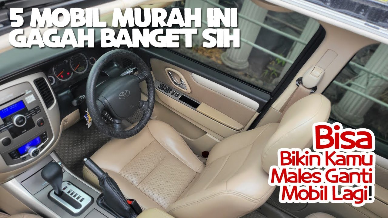 5 Mobil SUV Mewah, Nyaman, Harga Cuma Rp 80 Juta! Kalau Sudah Memiliki, Tak Mau Lagi Berpaling Hati