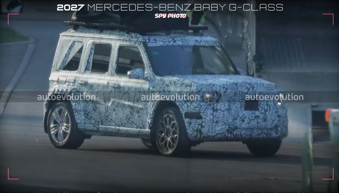 Mercedes Benz G-Class Mini Tertangkap Uji Jalan, Siap Tantang Defender 90