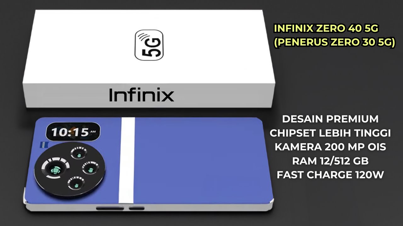 Ponsel Cina Kembali Gebrak Pasar Indonesia, HP Infinix Zero 40 Paling Ditakuti Rival, Nih Speknya