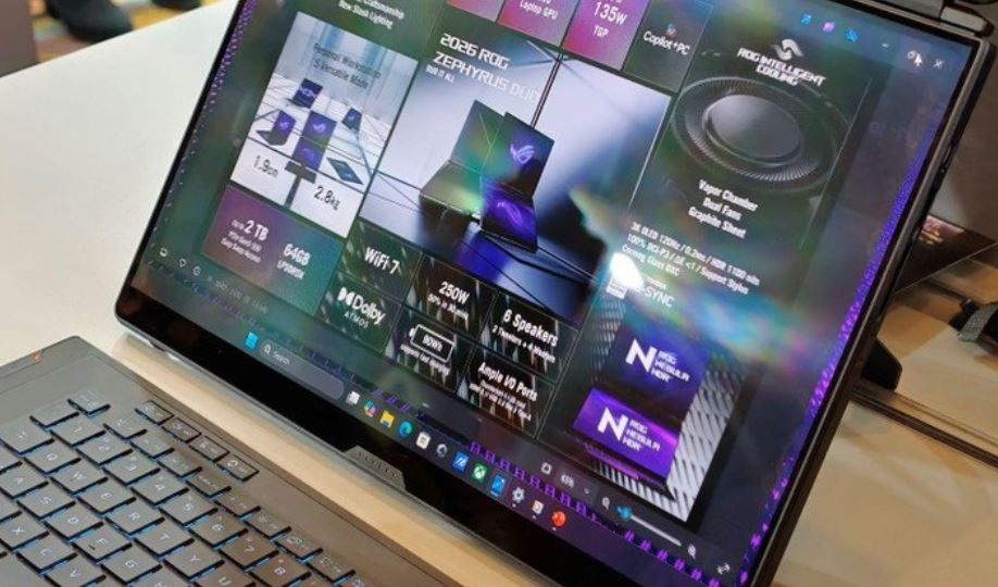 ASUS Luncurkan Laptop Gaming Dua Layar Pertama di Dunia dan Router WiFi 8