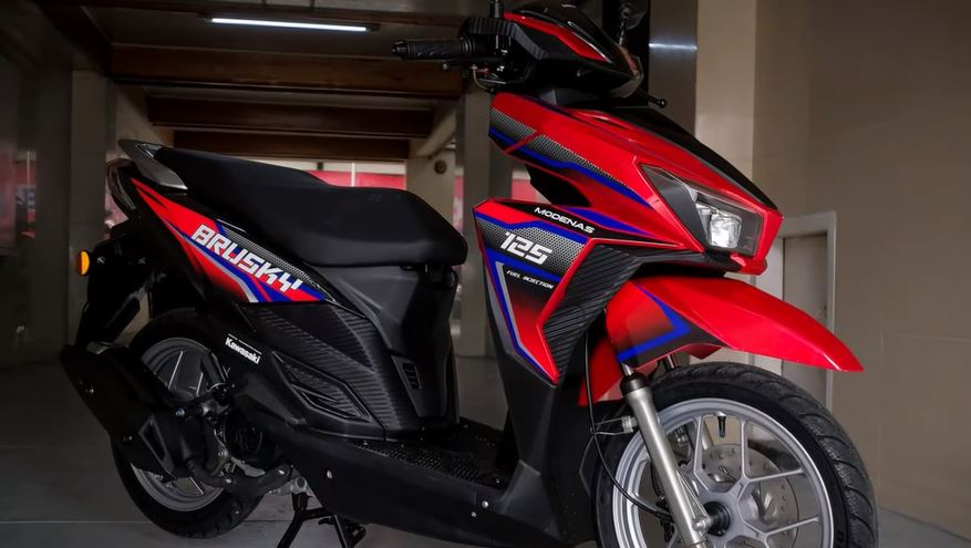 Kawasaki Rilis Motor Matik Brusky 125, Desain Mirip Honda Vario 125, Harga Lebih Murah