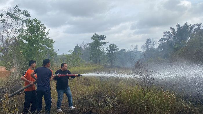 Rumah Dinas Wakil Bupati dan Pimpinan DPRD Seluma Nyaris Terbakar, Lahan Dua Hektar Dilalap Api