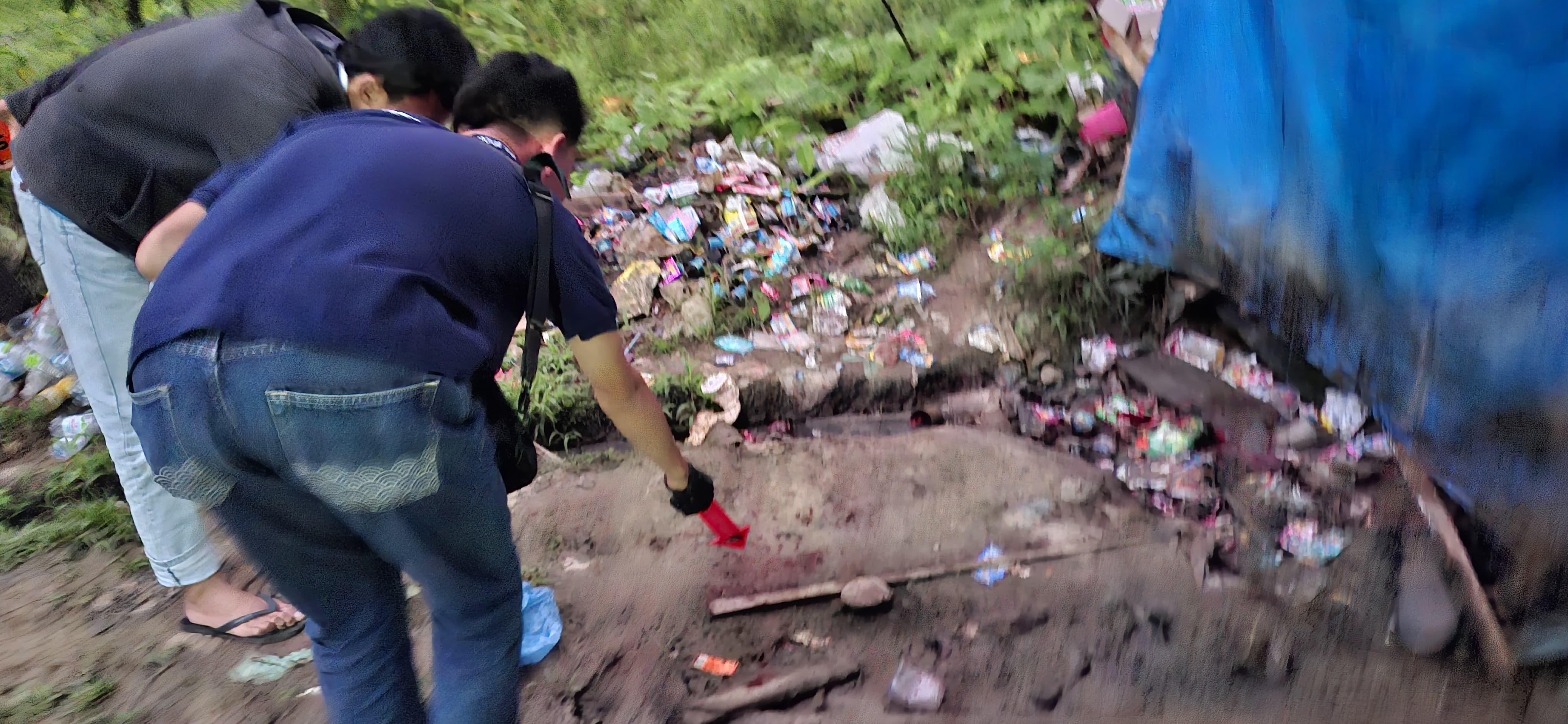 Pelajar Tewas Ditusuk di Warem Tebat Sibun, Polisi Lakukan Olah TKP