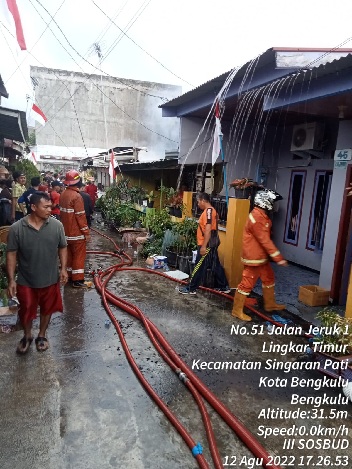 Sepuluh Rumah, Toko Aquarium dan Usaha Laundry di Bengkulu Terbakar, Ini Daftar Korbannya